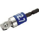 TOP(トップ工業)　電動ドリル用アルファフレックスソケットアダプター　12．7　【1個】【ESA4FX】（ソケットレンチ／ソケットビット用アタッチメント）