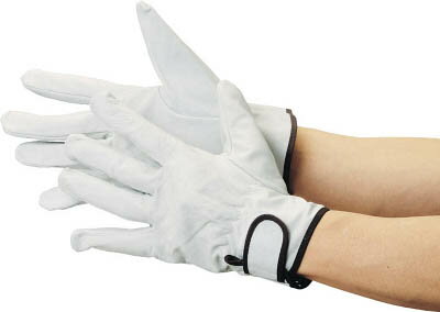 TRUSCO（トラスコ）　マジック式手袋豚本革製　　LLサイズ　【1双】【JK717LL】（作業手袋／革手袋）