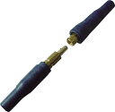 TRUSCO(トラスコ) ケーブルジョイント 500A (オス・メスセット) 【1S】【TKJ500】(溶接用品/電気溶接用品)(キャップタイヤジョイント)