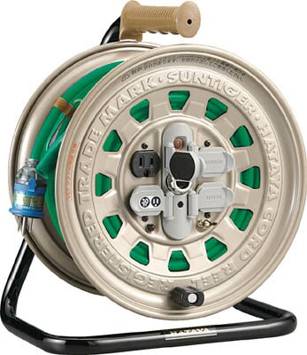 [直送品]*代引不可*TRUSCO(トラスコ)　プロソフトケーブルコードリール　30m　【1台】【GT301KXT】,（コードリール・延長コード／コードリール100V）,