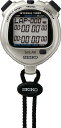 SEIKO ストップウオッチソーラー インターバルメタリック シルバー 【1個】【SVAJ101】(計測機器/ストップウォッチ・タイマー)
