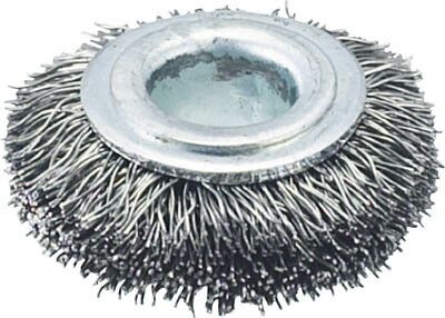TRUSCO(トラスコ)　ホイルブラシ　32X10mm穴　鋼線　線径0．3　【1個】【TB6302】（研削研磨用品／カップブラシ）