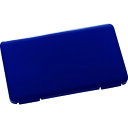 TRUSCO 携帯用樹脂製マスクケース 190X110X12mm ネイビー 【1個】【MSCNV】(保護具/一般作業用マスク/マスク関連用品)