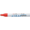 uni ペイントマーカー油性中字 赤 【1本】【PX20.15】(溶接用品/工業用マーカー)