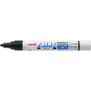 uni アルコールペイントマーカー 中字 黒 【1本】【PXA200.24】(溶接用品/工業用マーカー)