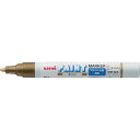 uni アルコールペイントマーカー 中字 金 【1本】【PXA200.25】(溶接用品/工業用マーカー)