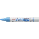 uni アルコールペイントマーカー 中字 水色 【1本】【PXA200.8】(溶接用品/工業用マーカー)