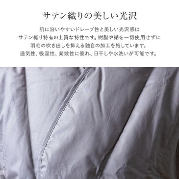 プレミアムダウンベスト 羽毛ベスト サテン 綿100% M L あったか 日本製 洗える 軽量 着る羽毛布団 フランス産グースダウン95% 羽毛 ダウン 暖か 暖かい 防寒 冷え対策 綿 肩当て 寝巻 部屋着 ルームウェア 安眠 冬 ギフト イワタ