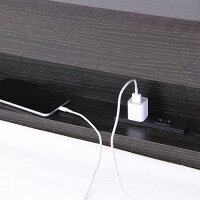 安らぎの空間を実現宮・照明付きチェストベッド(セミダブル)
