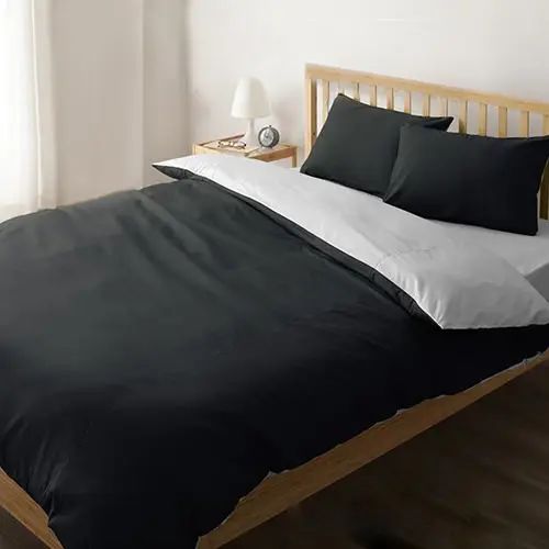 [布団カバーセット] シングル ダブル 掛け布団カバー幅150cm 190cm 敷布団カバー幅105cm 145cm 枕カバー幅45cm オールシーズン 洗濯機可 吸水 日本国産