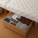 専用引き出し ベッド引き出し 分割式 マットレスベッド 木製 シンプル