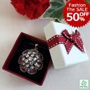 【セール SALE 50%OFF】プレゼント ギフト ホワイトデー ペンダント ネックレス フラワー 送料無料 ジュエリー アクセサリー 花 レディース 誕生日...