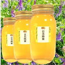 桜・ヘアリーベッチなどミツバチがブレンド はちみつ 国産 非加熱 無添加 無農薬 無添加 生はちみつ 早春の百花蜜 1kgx3本 ハチミツ はちみつ 計3000...