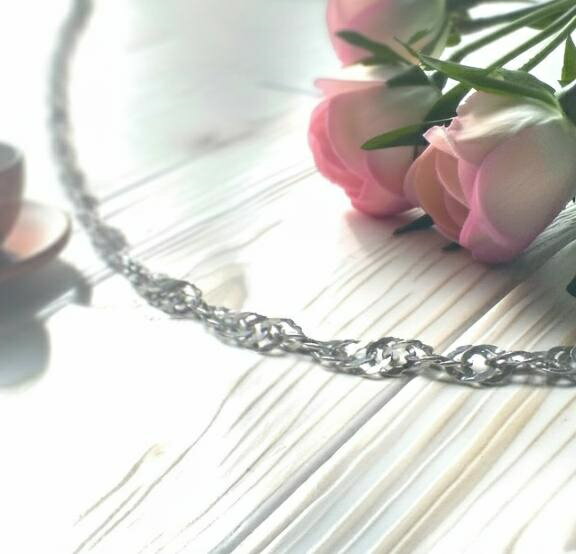 SUPER-ポイント20倍 SS ロングサイズ対応-安心価格＆品質 健康 純チタンネックレス 日本製 純 チタンチェーン 金属アレルギー 対策 スクリュー ネックレス【選べる長さ34～66cm】プラチナ風の輝き メンズ レディース