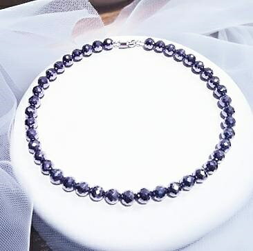 高級品質 テラヘルツ 高純度 ネックレス10mmミラーカット【選べる長さ 36cmから60cm】 肩こりレビュー テラヘルツネックレス