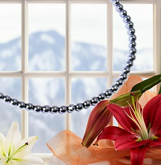 【新日本国首相 お祝い企画】SUPER-ポイント20倍【限定数量チャンス】ロングサイズ テラヘルツ 高純度 ネックレス 高級品質 本物 テラヘルツ 6mm 丸玉 ネックレス【他社にないサービス満載 選べる長～いサイズ40cm～76cm＆選べる金具＆補修1回無料】