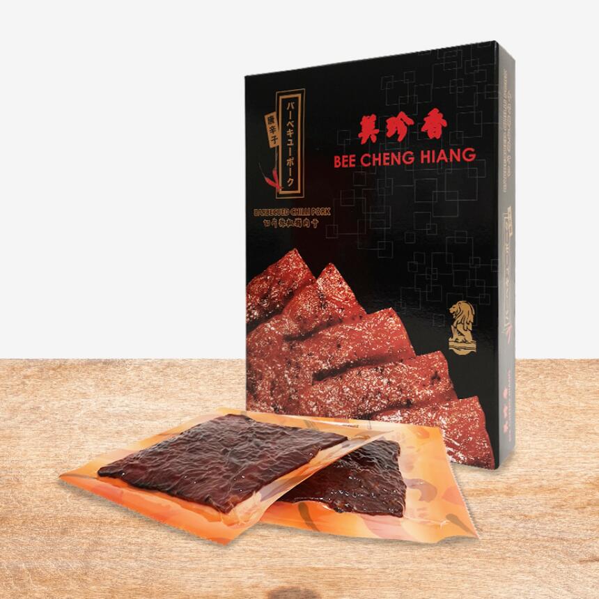 ◆チリポーク380g（辛口）美珍香　シンガポール　ポークジャーキー 無添加　Bak Kwa