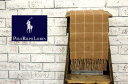 Ralph Lauren ラルフローレン イタリア製 チェック マフラー ■