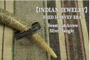 INDIAN JEWELRY　　FRED HARVEY フレッド　ハーヴィー Swastika&Arrow シルバーバングル　　あす楽