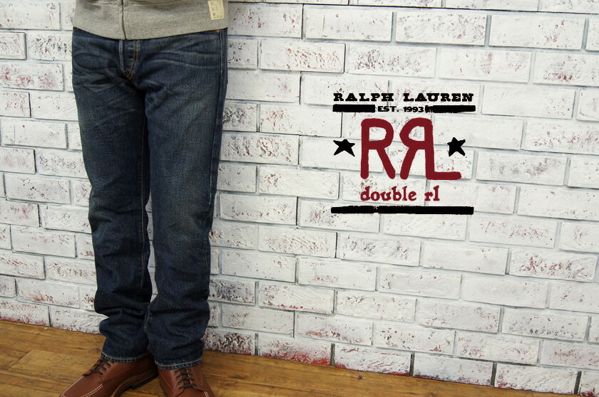 【USA製！】【RRL】ラルフローレン DOUBLE RL ダブルアールエル ヴィンテージ SLIM FITジーンズ【あす楽対応】