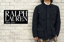 BLACK LABEL by Ralph Lauren ラルフローレン ブラックレーベル ダブルジップ ミリタリータイプ リネン コットン ジャケット/NAVY