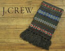 J.CREW ジェイクルー フェアアイル ニット マフラー ■