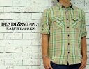 DENIM＆SUPPLY by Ralph Lauren　ラルフローレン デニム＆サプライ ライト フランネル チェック シャツ