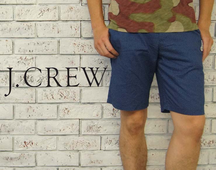 【J.CREW】 ジェイクルー 1/2" ドット CLUB SHORT クラブ ショーツ