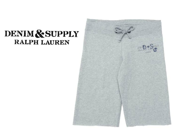 DENIM＆SUPPLY by Ralph Lauren　 ラルフローレン デニム＆サプライ カットオフ スウェット ショーツ　あす楽