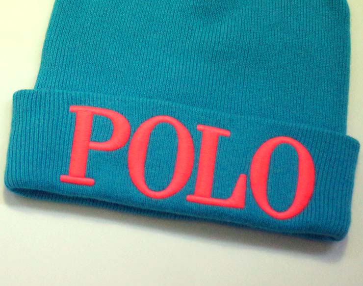 POLO by Ralph Lauren　ポロラルフローレン BIG POLO LOGO ニット キャップ/TurquoiseBlue