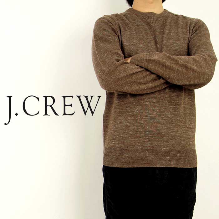 楽天BEEFJ.CREW ジェイクルー 前V SEDONA SWEATER フリーダムスリーブ セーター/BROWN