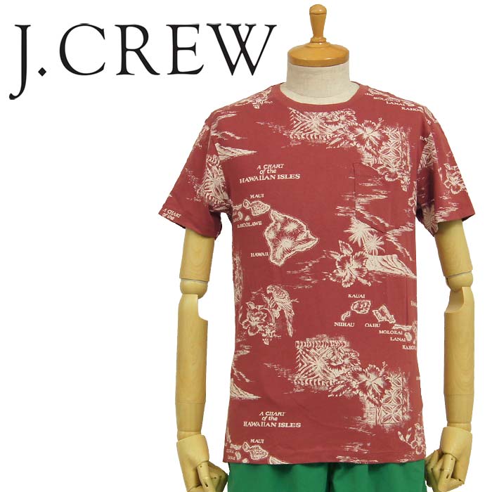 J.CREW ジェイクルー SLIM WASHED ハワイアン Tシャツ