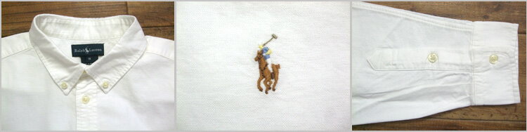 ポロ　ラルフローレン POLO by Ralph Lauren BOY'S ボーイズ　オックスフォード ボタンダウン シャツ