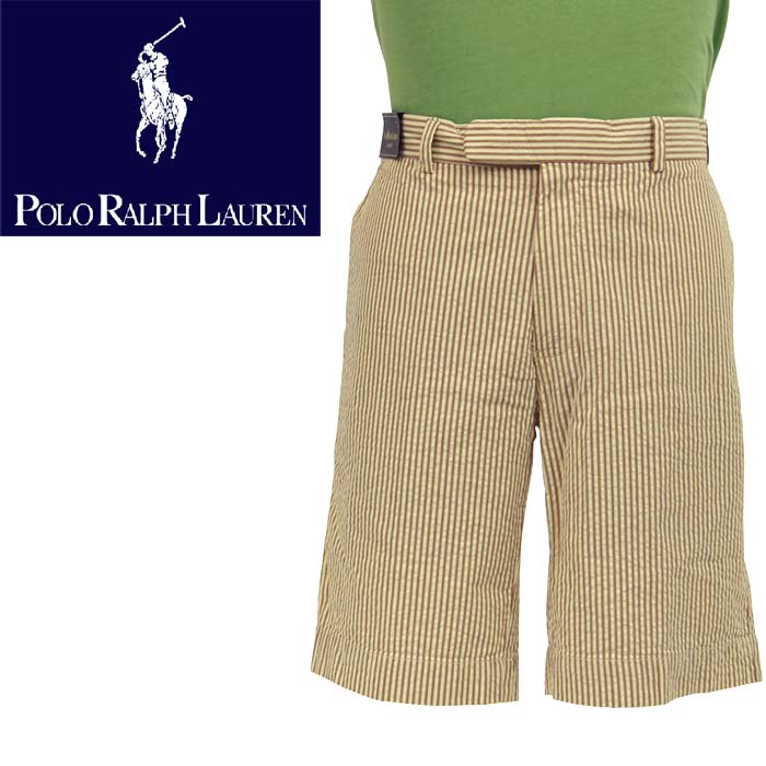 樂天商城 - POLO by Ralph Lauren ラルフローレン CLASSIC FIT シアサッカー ストライプ ショーツ