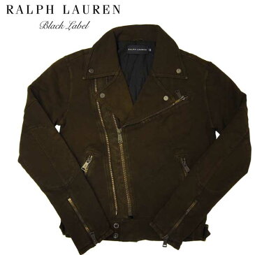 BLACK LABEL by Ralph Lauren ブラックレーベル スウェット ダブル ライダース ジャケット あす楽