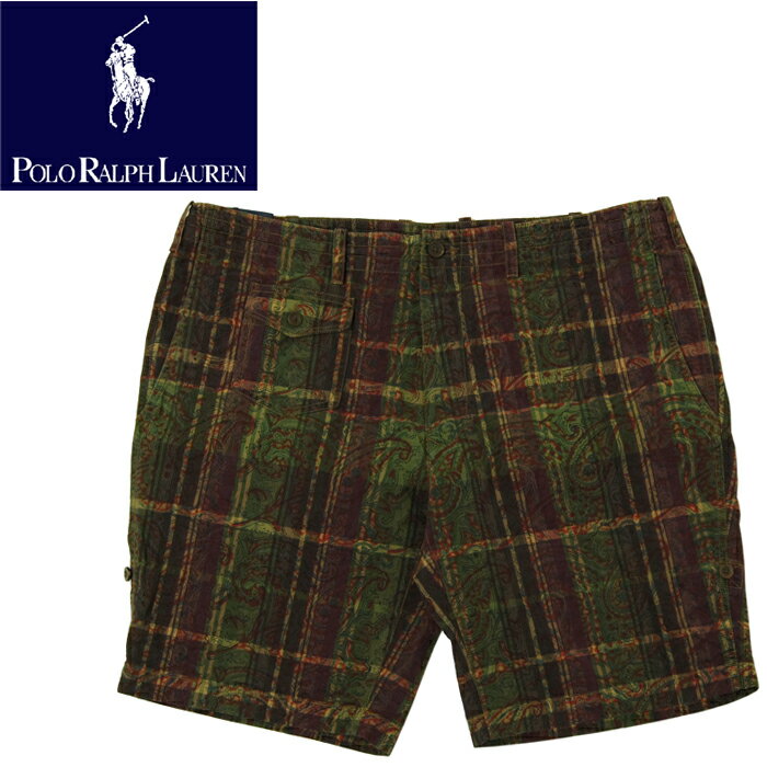 POLO by Ralph Lauren ラルフローレン CLASSIC FIT インディア マドラス チェック ぺイズリー ショーツ