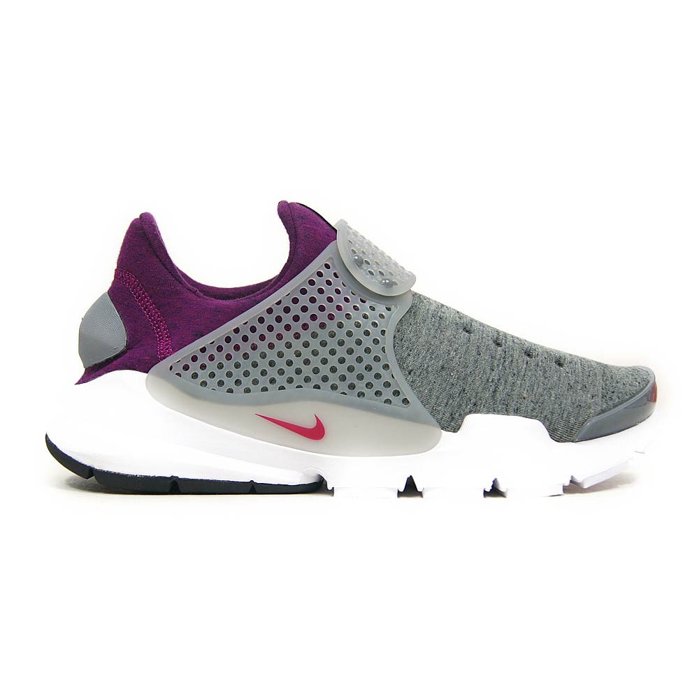 NIKE SOCK DART TECH FLEECE ナイキ ソックダート フリース　グレー/パープルあす楽