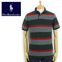 ラルフローレン ラルフローレン POLO Ralph Lauren カスタムフィット ボーダー ポロシャツ