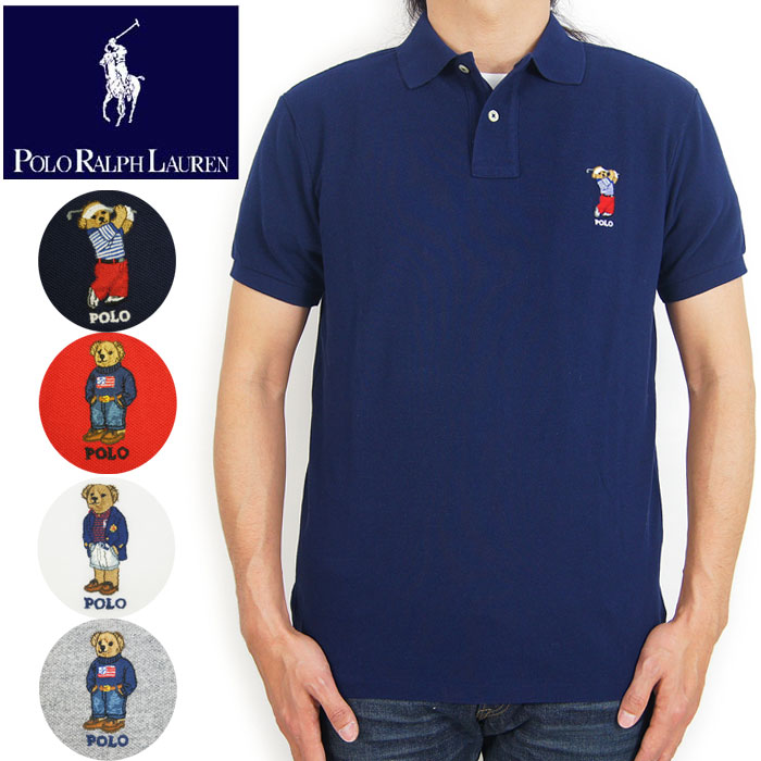 POLO by Ralph Lauren ラルフローレン カスタムフィット ポロベアー ポロシャツ 4カラー