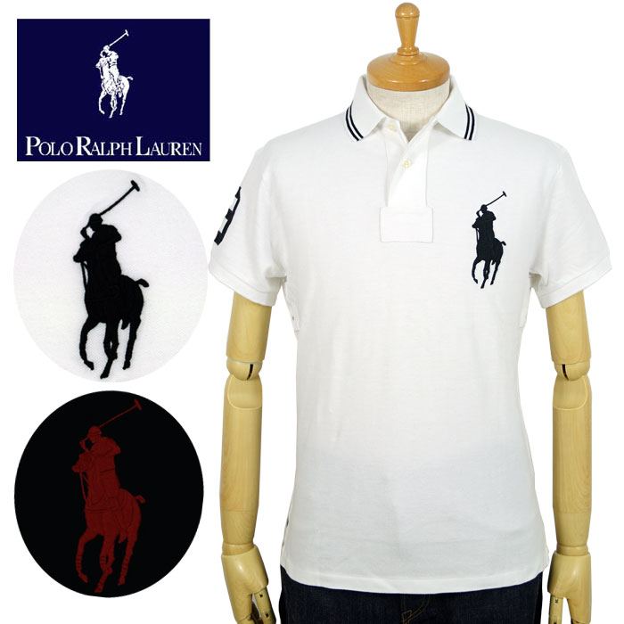 ラルフローレン POLO Ralph Lauren BIG PONY カスタムフィット ビッグポニー ポロシャツ 2カラー