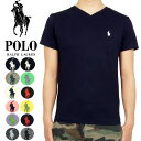 ポロ ラルフローレン Tシャツ メンズ ポロ ラルフローレン POLO by Ralph Lauren ワンポイント ポニー Vネック Tシャツ