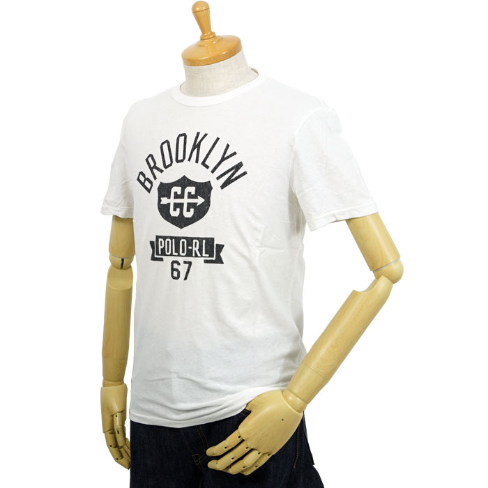 ラルフローレン POLO Ralph Lauren CUSTOM FIT ブルックリン プリント Tシャツ