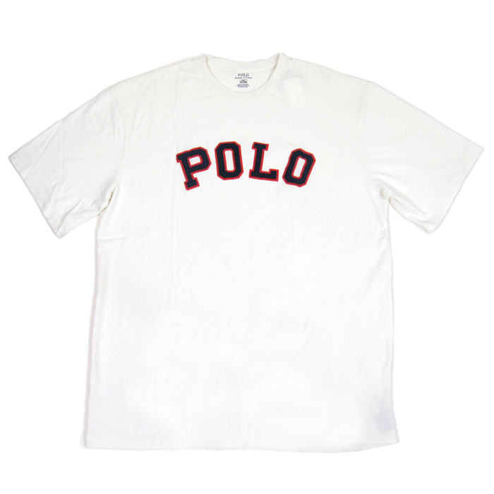 ラルフローレン POLO Ralph Lauren POLO ロゴ ワッペン クルーネック Tシャツ 2カラー