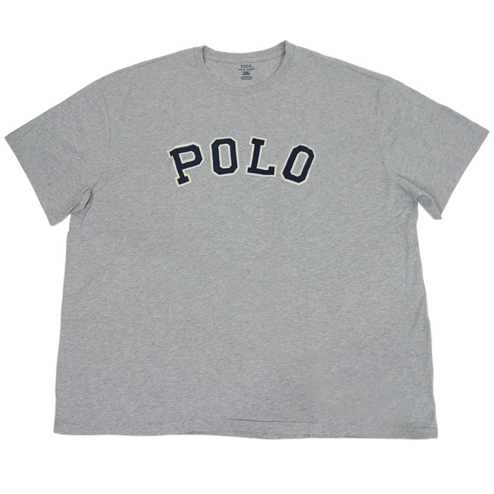 ラルフローレン POLO Ralph Lauren POLO ロゴ ワッペン クルーネック Tシャツ 2カラー