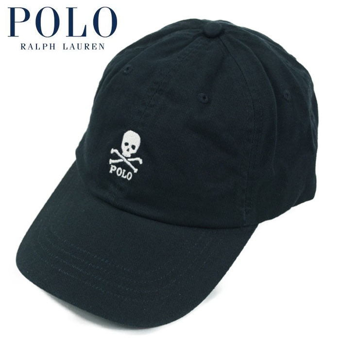 ラルフローレン POLO Ralph Lauren ポロ スカル キャップ ブラックのサムネイル