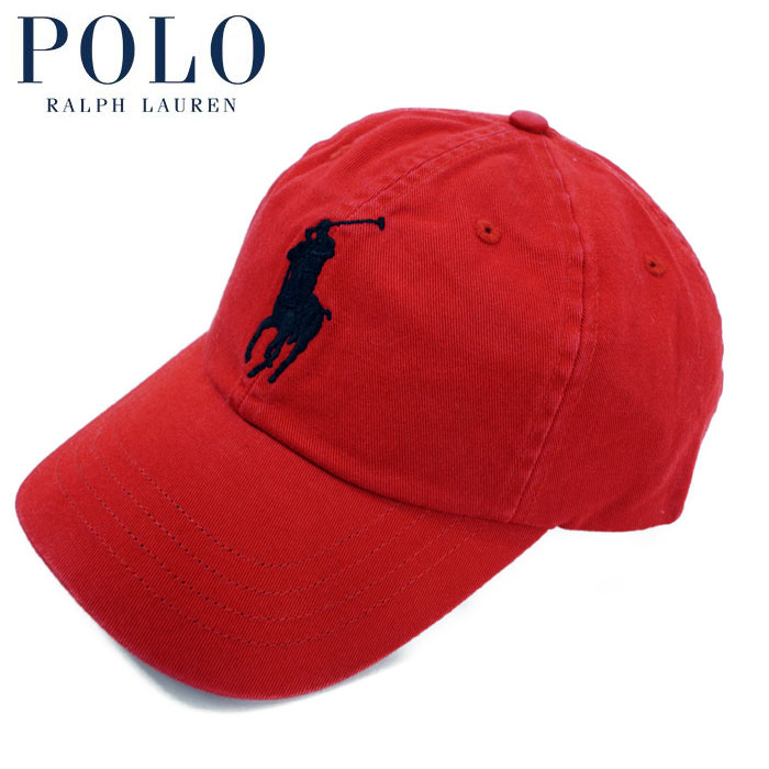 ラルフローレン POLO Ralph Lauren ビッグポニー キャップ BIG PONY CAP レッド