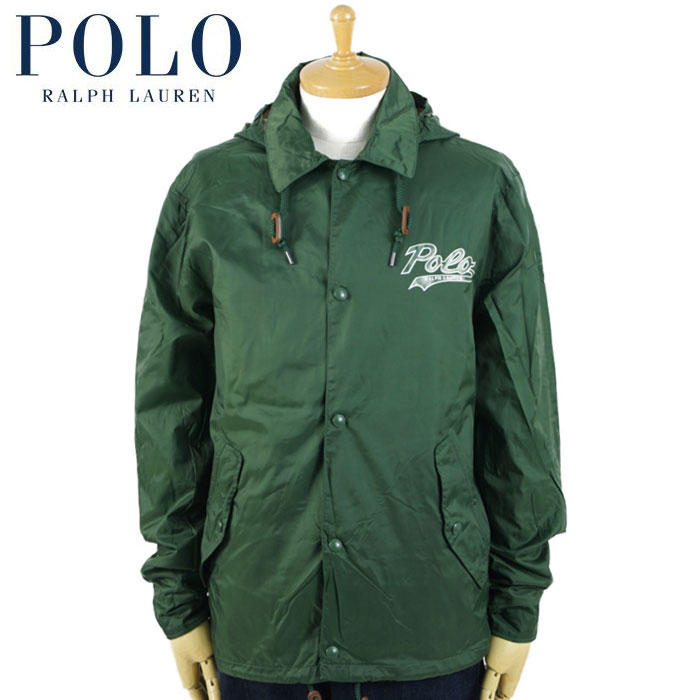 POLO by Ralph Lauren ラルフローレン ナイロン コーチ ジャケット グリーン