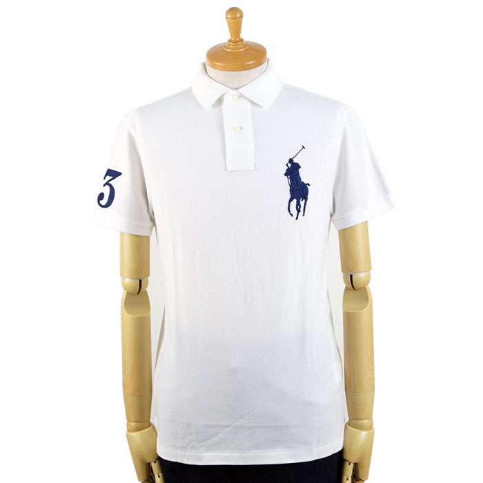 ラルフローレン POLO Ralph Lauren BIG PONY カスタムスリムフィット ビッグポニー ポロシャツ 4カラー