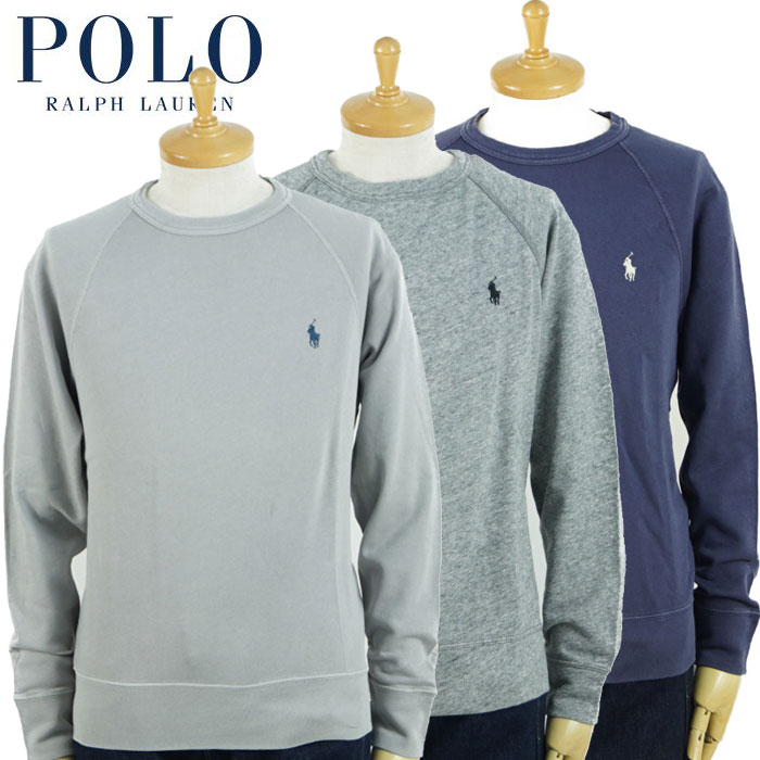 ラルフローレン POLO Ralph Lauren ラグラン ワンポイントポニー スウェット 4カラー