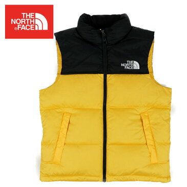 ノースフェイス ヌプシ ダウン ベスト THE NORTH FACE NOVELTY NUPTSE DOWN VEST イエロー